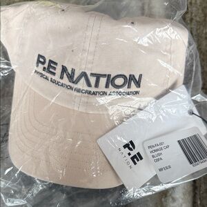P.E Nation Light Pink Cap